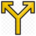 Zwei Pfeile Drehung Zeiger Symbol