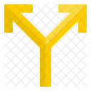 Zwei Pfeile Drehung Zeiger Symbol