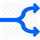 Farbige Pfeile Pfeil Richtung Symbol