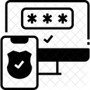 Zwei-Schritt-Verifizierung  Symbol