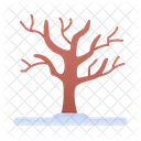 Zweig Winterbaum Schnee Icon