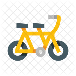 Zweisitzer Fahrrad  Symbol