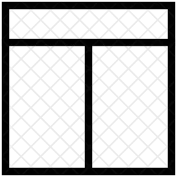 Zweispaltiges Layout  Symbol