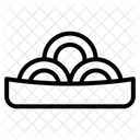 Nudelschussel Symbol