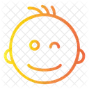 Zwinkern  Icon