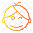 Zwinkern  Icon