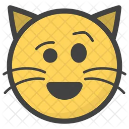 Zwinkernde Katze Emoji Symbol