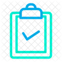Genehmigt Uberprufung Kontrolle Symbol