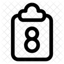 Zwischenablage Dokument Datei Symbol