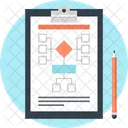 Zwischenablage Diagramm Flussdiagramm Symbol