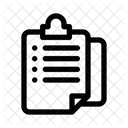 Zwischenablage Checkliste Aufgaben Symbol