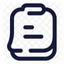 Dokument Liste Checkliste Symbol