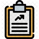 Zwischenablage Notizen Dokument Symbol