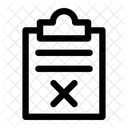 Zwischenablage Datei Blatt Symbol