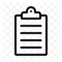 Zwischenablage Dokument Projekt Symbol