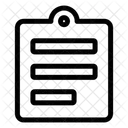 Zwischenablage Aufgabe Hausaufgaben Symbol