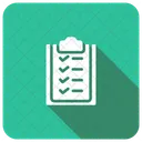 Klemmbrett Checkliste Formular Icon