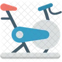 Fahrrad Ergometer Training Symbol