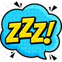 Zzz Speech Bouble Chat Bouble Icon