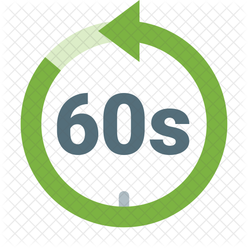 60 Seconds Icon Of Flat Style Available In Svg Png Eps Ai