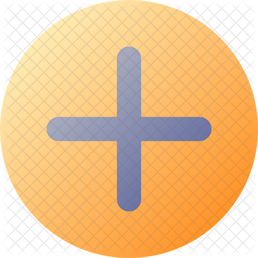 Add button Icon - Download in Gradient Style
