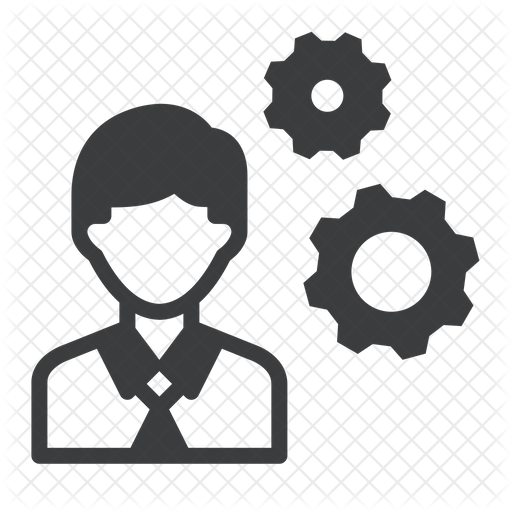 Admin Icon - Download in Glyph Style