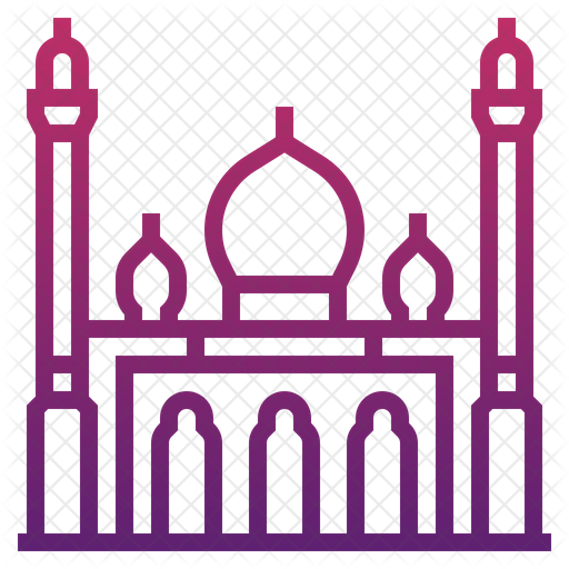 Al Saleh Mosque Icon Of Gradient Style Available In Svg Png Eps Ai Icon Fonts