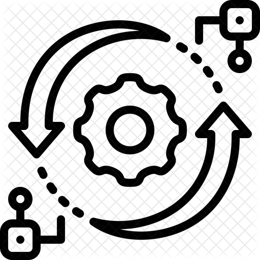 Algorithm Icon - Download in Line Style