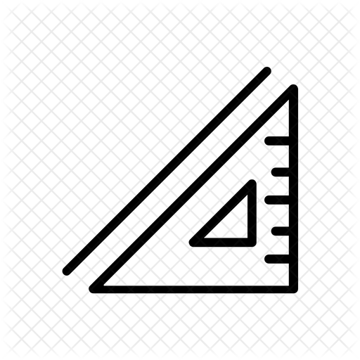 Alignment Tool Icon Download in Line Style