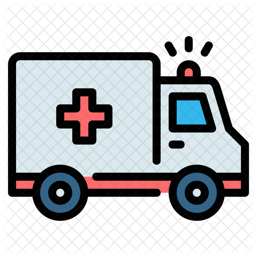 Free Ambulance Icon Of Colored Outline Style Available In Svg Png Eps Ai Icon Fonts