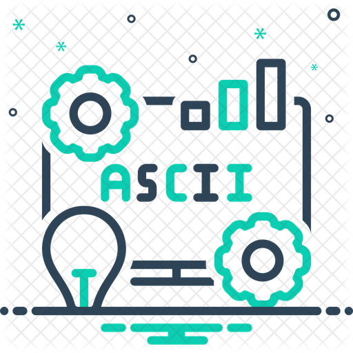 Ascii Icon - Download in Dualtone Style