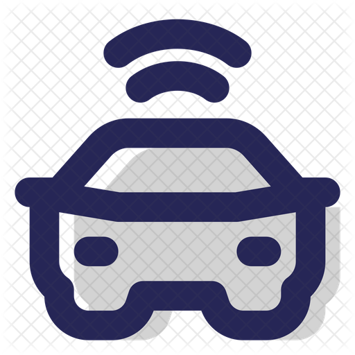 Autonomous Vehicle Icon - Download in Dualtone Style