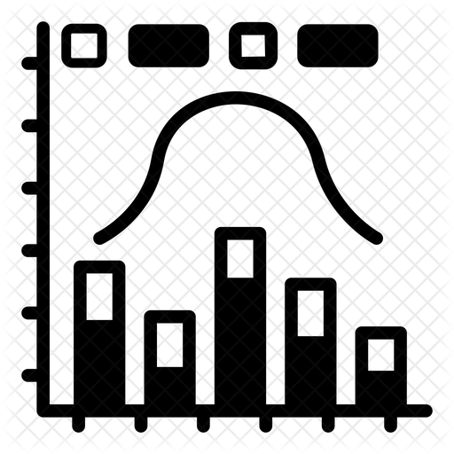 Average Chart Icon - Download in Glyph Style