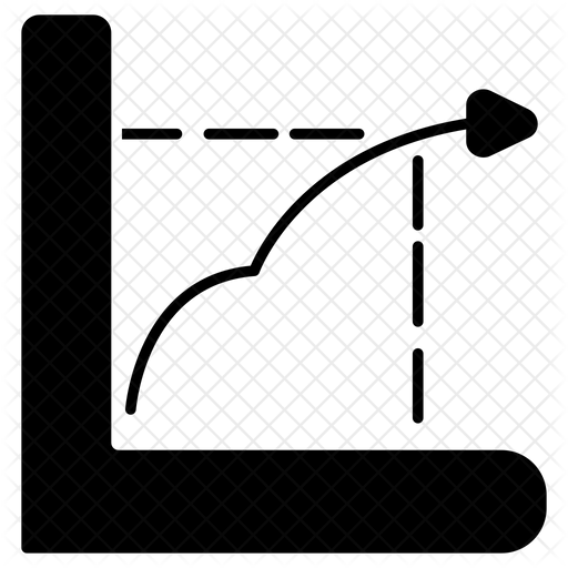 Axis Chart Icon Download in Glyph Style