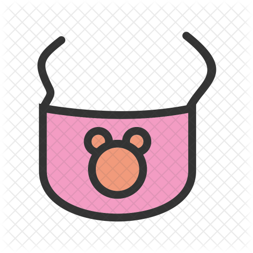 Download Free Baby Bib Icon Of Colored Outline Style Available In Svg Png Eps Ai Icon Fonts