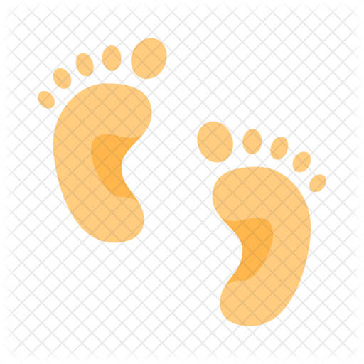 Download Free Baby Feet Icon Of Flat Style Available In Svg Png Eps Ai Icon Fonts