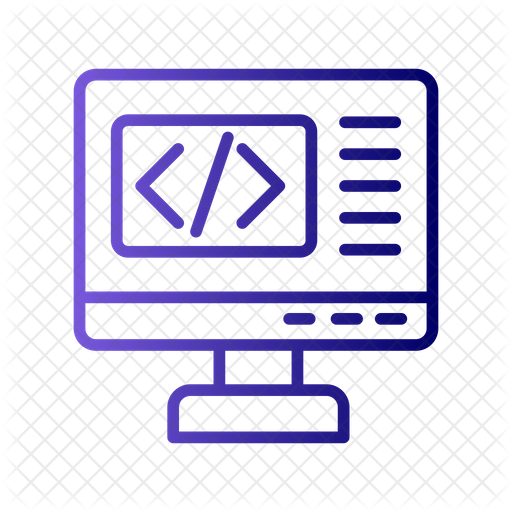 Backend Icon - Download in Gradient Style