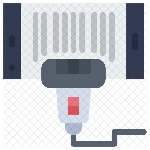 Barcode Reader Icon - Download in Flat Style