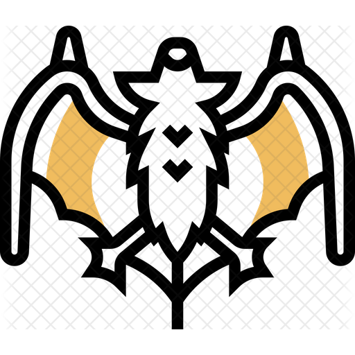 Bat Icon - Download in Dualtone Style