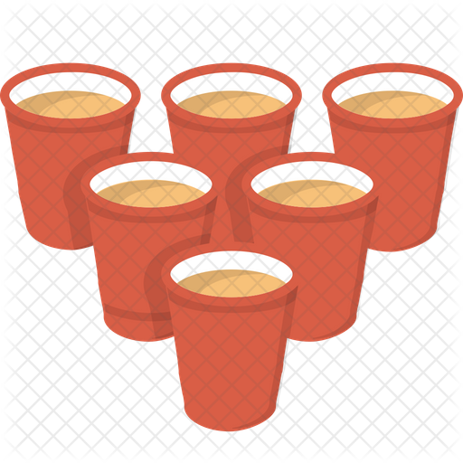 beer pong icon of flat style available in svg png eps ai icon fonts beer pong icon