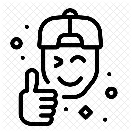 Bitmoji Icon Download in Line Style