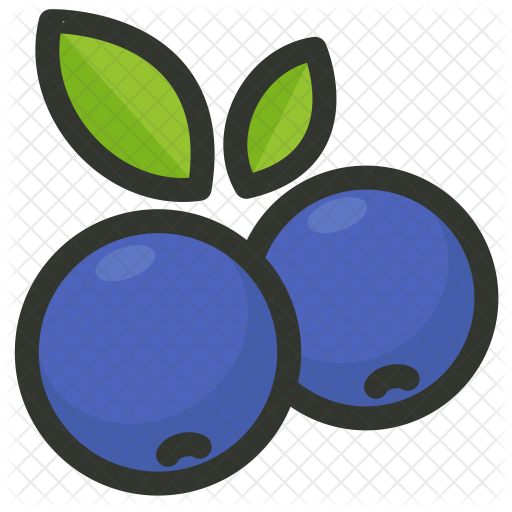 Free Blueberry Icon Of Colored Outline Style Available In Svg Png Eps Ai Icon Fonts