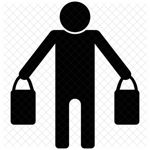 Buyer Icon - Download in Glyph Style