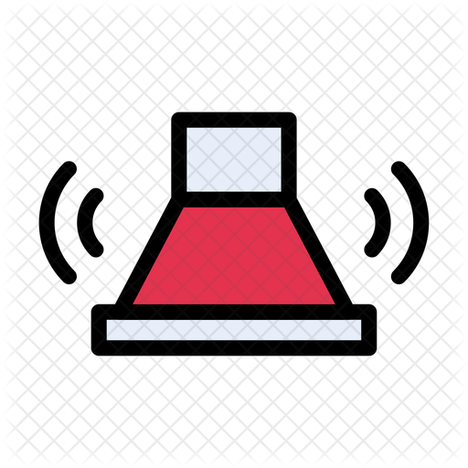 Buzzer Icon - Download in Colored Outline Style