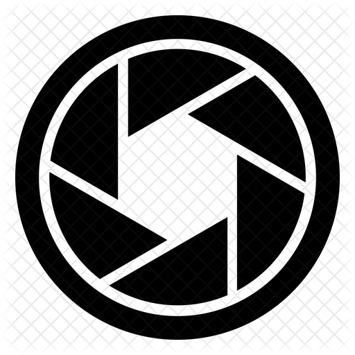 Camera Shutter Icon Download in Glyph Style