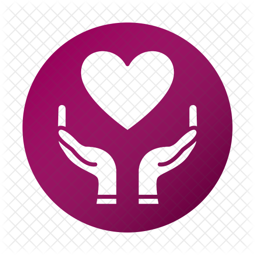 Caring Icon - Download in Glyph Style