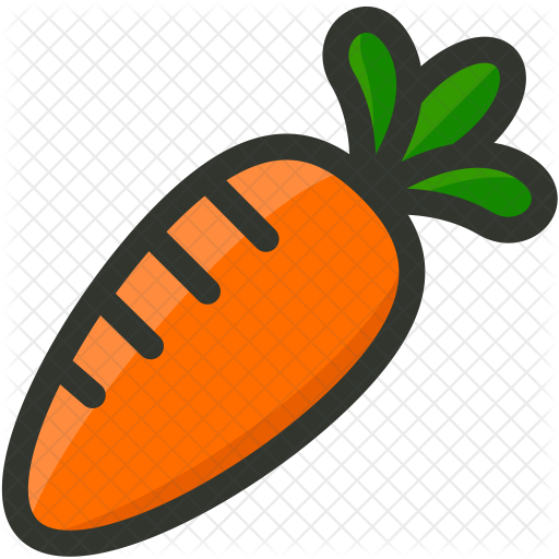 carrot icon of colored outline style available in svg png eps ai icon fonts carrot icon