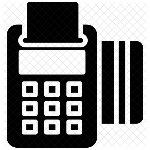 Cash Register Icon Of Glyph Style Available In Svg Png Eps Ai