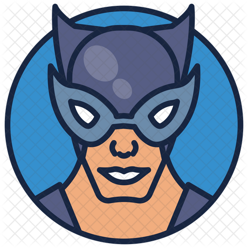 Download Free Catwoman Icon Of Colored Outline Style Available In Svg Png Eps Ai Icon Fonts