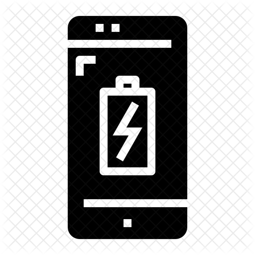 Charge Battery Icon - Download in Glyph Style